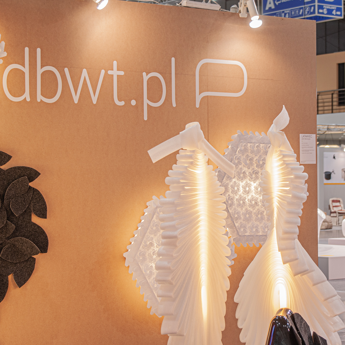 Stoisko DBWT.PL podczas targów Arena Design 2012, Poznań