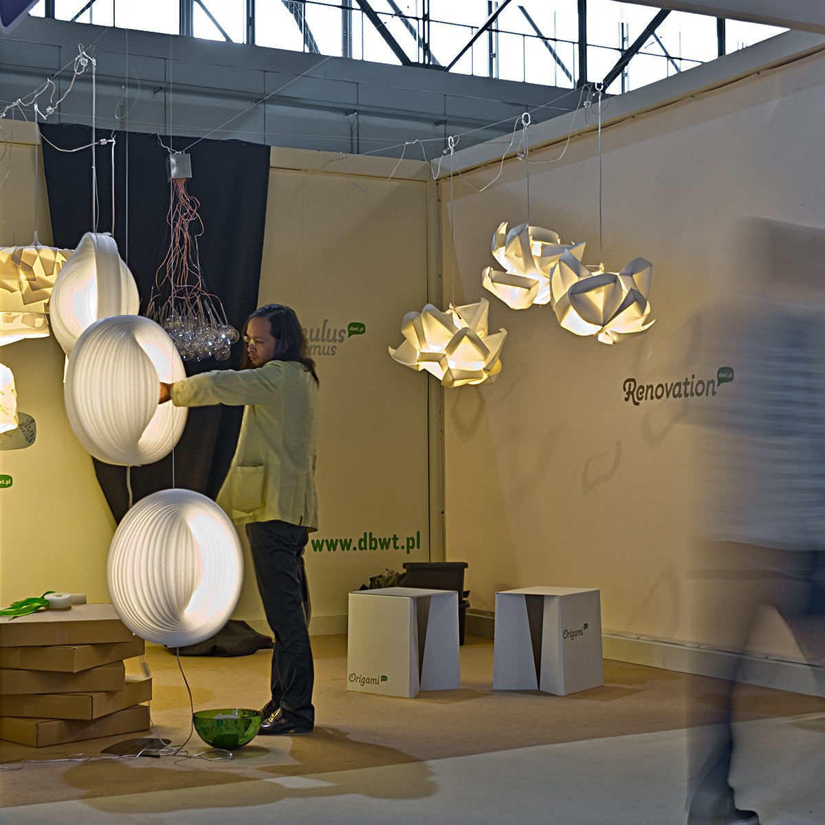 2009 – stoisko DBWT.PL na Salone Satellite, targi Salone Internazionale del Mobile, Mediolan